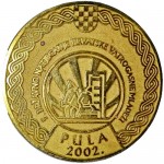 5. DRŽAVNO NATJEVANJE HRVATSKE VATROGASNE MLADEŽI PULA 2002 zlatna